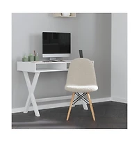 Lyon Accent Chair, Modern Accent Chair For Bedroom, Entryway, And Living Room