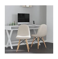 Set Of 2 Lyon Accent Chairs, Modern Accent Chair For Bedroom, Entryway, And Living Room