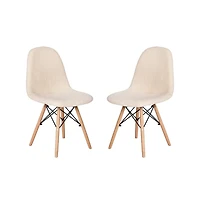 Set Of 2 Lyon Accent Chairs, Modern Accent Chair For Bedroom, Entryway, And Living Room