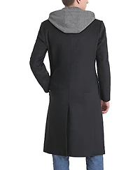 Landing Leathers Men Holmes Wool Blend Long Walking Coat