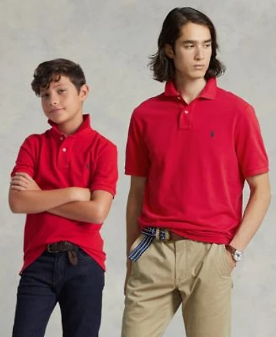 Polo Ralph Lauren Mens Kids Cotton Mesh Polo Shirt Collection