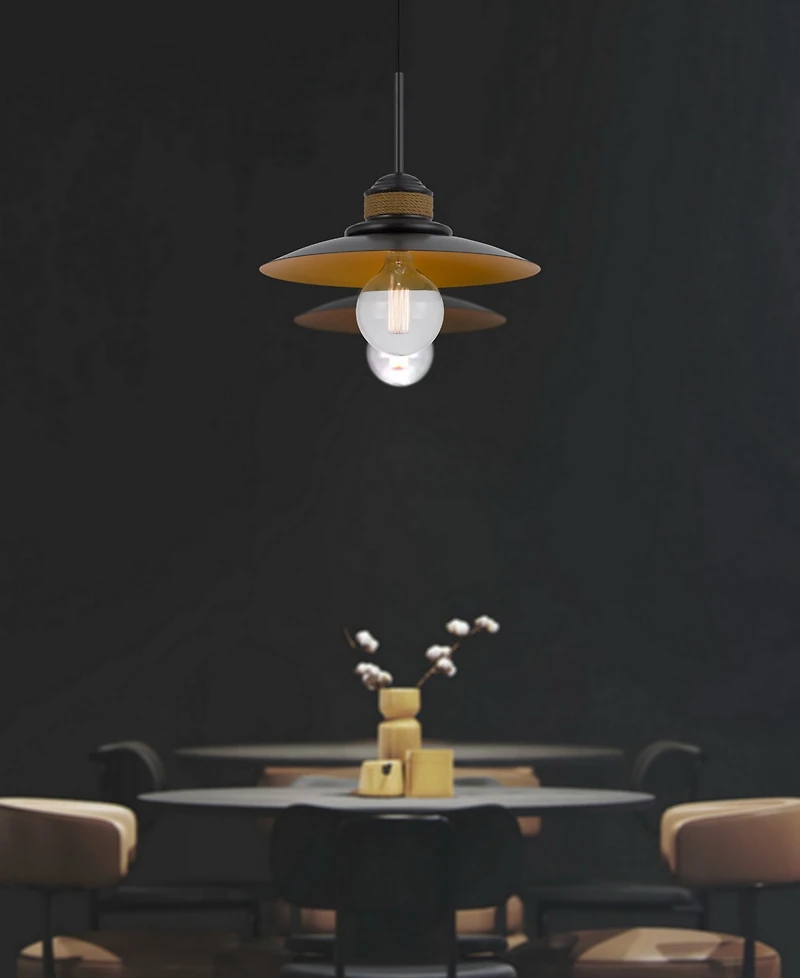 Mineola 11.75" Height Metal Pendant
