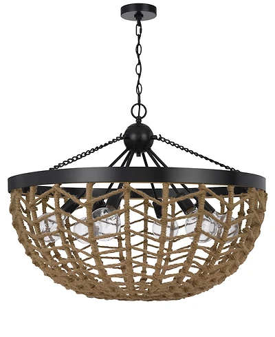 Lillington 6 Light 24" Height Metal Pendant