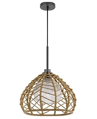 Dunn 1 Light 20.5" Height Metal Pendant