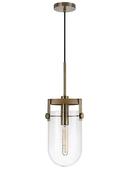 Stovall 1 Light 21" Height Metal Pendant