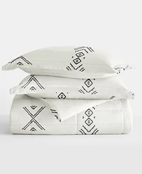 ienjoy Home Urban Stitch Patterned Comforter Set, King/California King