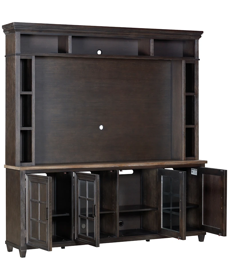 84" Dawnwood Tv Console with 4 Doors