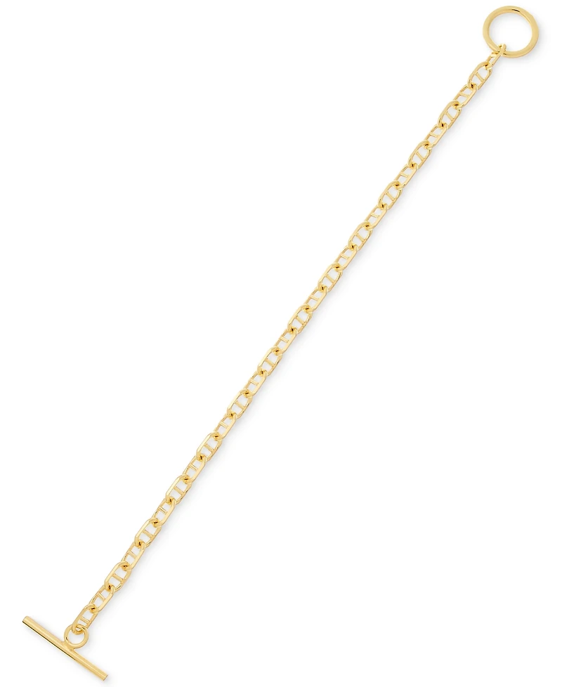 Mariner Link Chain Toggle Bracelet in 14k Gold-Plated Sterling Silver