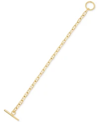 Mariner Link Chain Toggle Bracelet in 14k Gold-Plated Sterling Silver