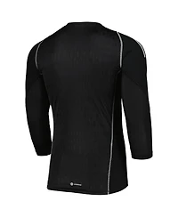 Men's adidas Black Nashville Sc 2023 Goalkeeper Long Sleeve Replica Jersey