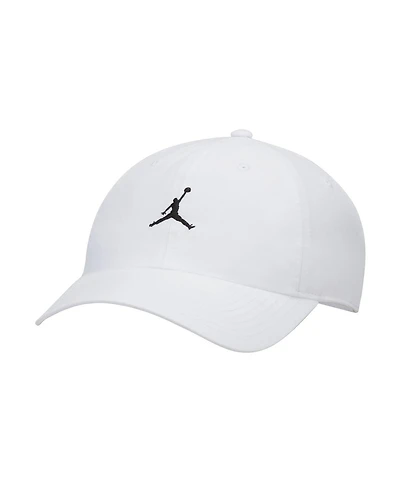 Men's Jordan White Jumpman Club Adjustable Hat