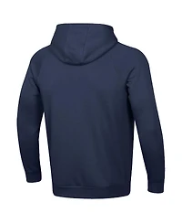 Men's Under Armour Navy Notre Dame Fighting Irish All Fight Raglan Pullover Hoodie