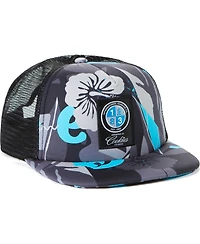 Men's Cookies Clothing Black Corsica All-Over Print Trucker Snapback Hat