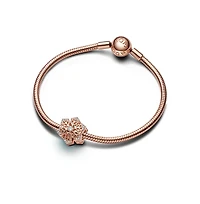 Pandora Cubic Zirconia Festive Snowflake Charm
