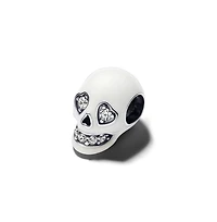 Pandora Sterling Silver Glow-in-The-Dark Skull Charm