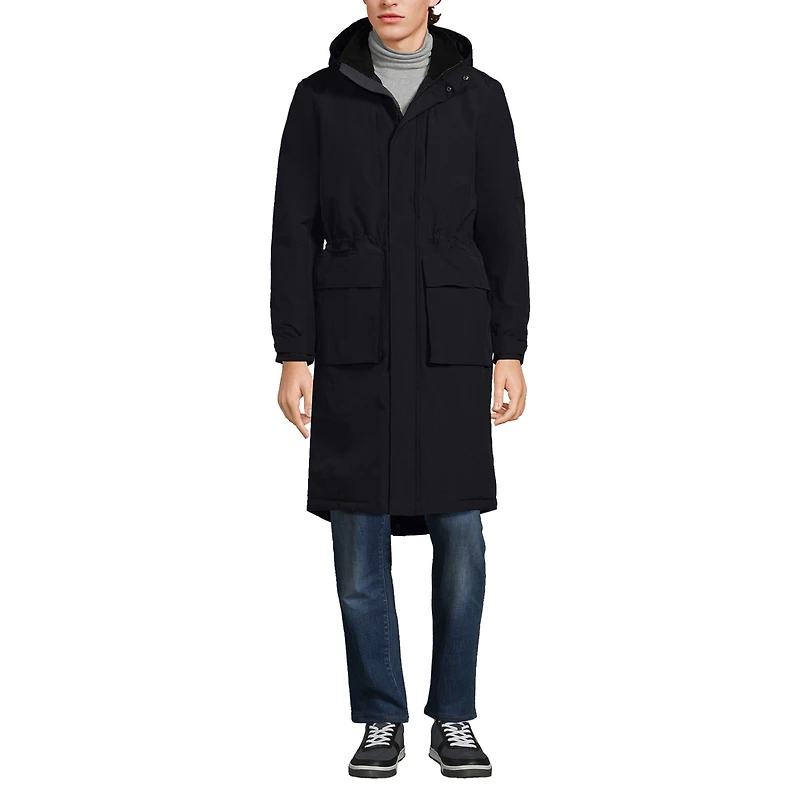 Lands' End Big & Tall Squall Waterproof Insulated Winter Stadium Coat