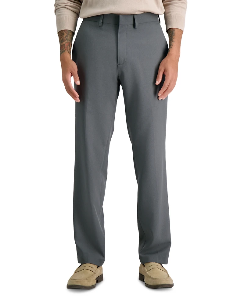 Kenneth Cole Reaction Men's Modern-Fit Micro-Check Dress Pants