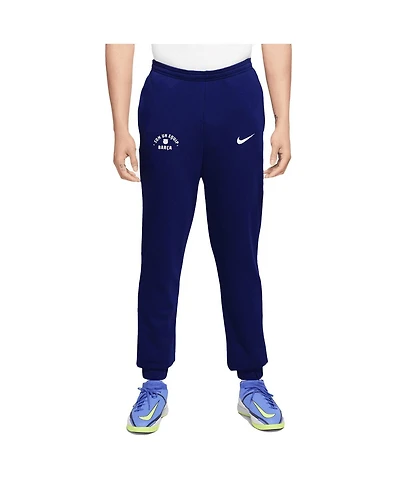 Men's Nike Blue Barcelona Fleece Pants