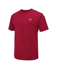 Men's Colosseum Cardinal Arkansas Razorbacks Oht Military-Inspired Appreciation T-shirt
