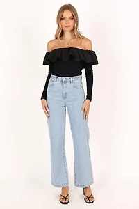 Petal and Pup Womens Cloe Off Shoulder Top