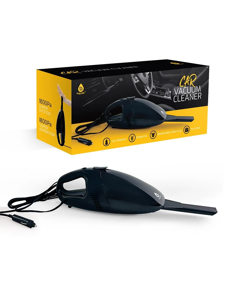 Pursonic Car Vacuum, 1800PA Super Suction and Washable Filter