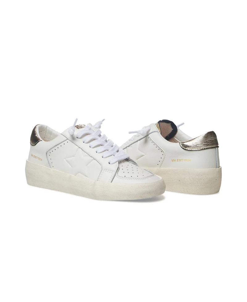 Reflex - White Gold Women's Sneaker by Vintage Havana