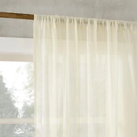 100% Cotton Sheer Curtain