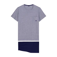 Men's Cotton Comfort Short Sleeve Pajamas Set