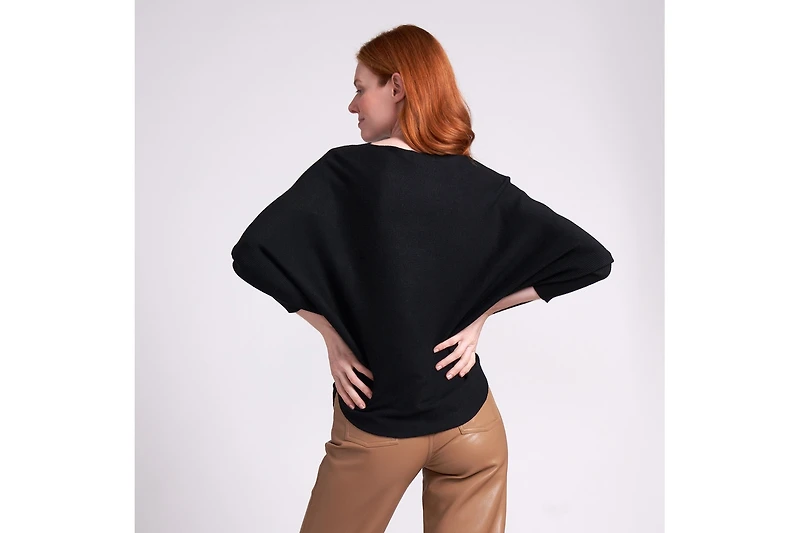 Caldwell Collection Women's Ivy Dolman 3/4 Sleeve Sweater