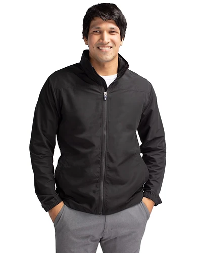Cutter & Buck Men's Charter Eco Recycled Full-Zip Jacket