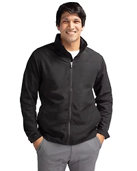 Cutter & Buck Men's Charter Eco Recycled Full-Zip Jacket