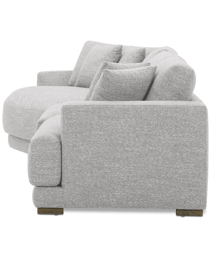 Closeout! Vasher 135" 2-Pc. Fabric Sectional with Cuddler, Created for Macy's