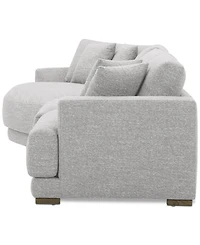 Closeout! Vasher 135" 2-Pc. Fabric Sectional with Cuddler, Created for Macy's
