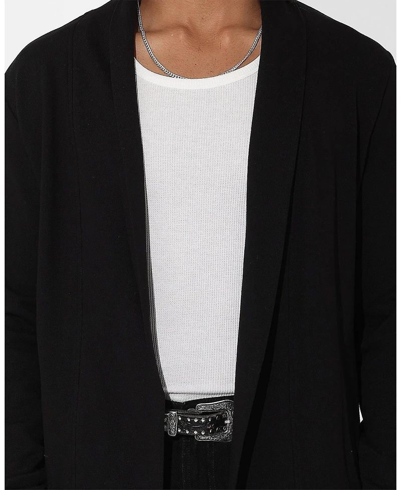 Saint Morta Men's Coffin Party Longline Cardigan Sweater