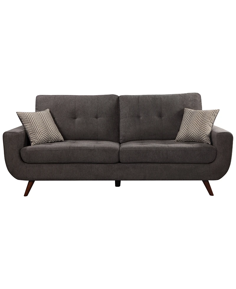 Paige 85.8" Stain-Resistant Fabric Sofa