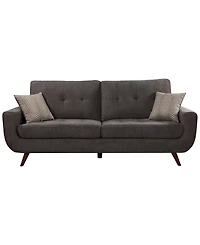 Paige 85.8" Stain-Resistant Fabric Sofa