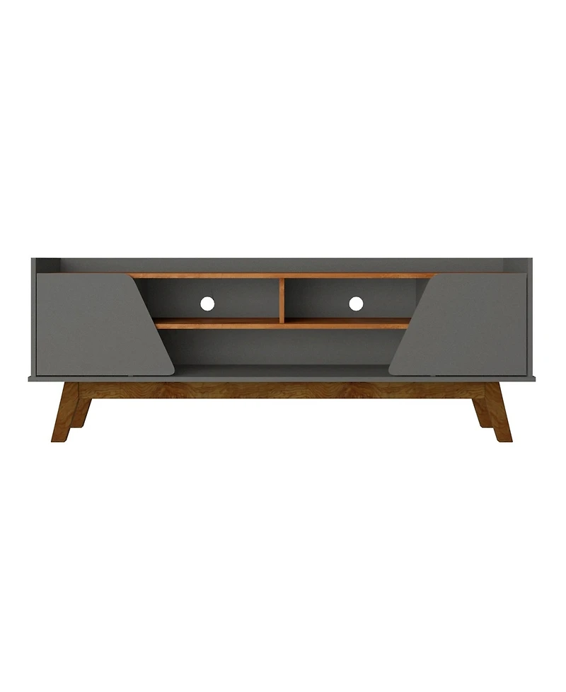 Manhattan Comfort Marcus 62.99" 5-Shelf Tv Stand Fits TVs up to 65"