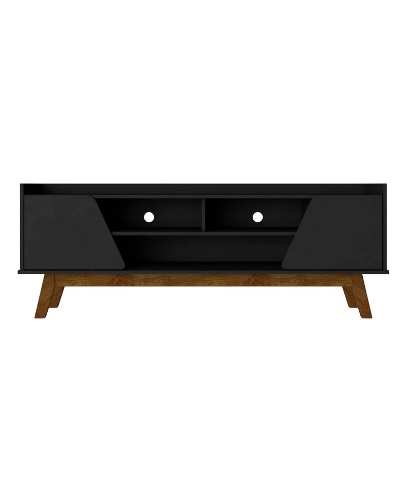 Manhattan Comfort Marcus 62.99" 5-Shelf Tv Stand Fits TVs up to 65"