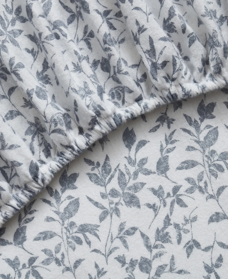 Tahari Home Flora 100% Cotton Flannel 4-Pc. Sheet Set, Full