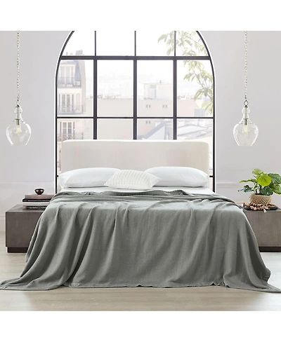 100% Cotton 2-Ply Sheet Blanket/Throw, King/California King