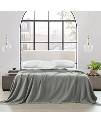 100% Cotton 2-Ply Sheet Blanket/Throw, King/California King