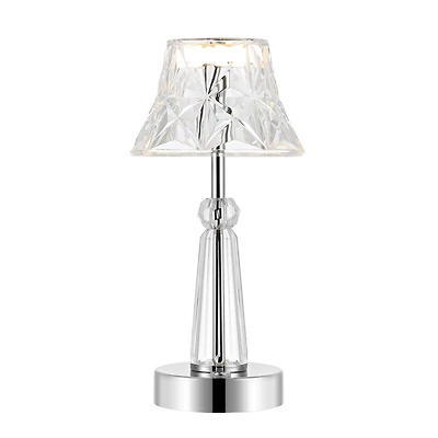 Madelyn Bohemian Classic Acrylic Rechargeable Integrated Led Table Lamp
