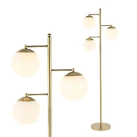 Jonathan Y Ellie Modern Retro Iron Led Floor Lamp