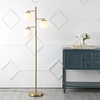 Jonathan Y Ellie Modern Retro Iron Led Floor Lamp