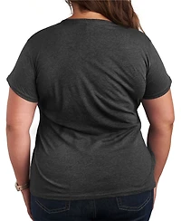 Air Waves Trendy Plus Disney Tiana Christmas Wishes Graphic T-shirt