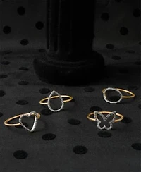 Wrapped Diamond Ring Collection In 10k Gold Created For Macys