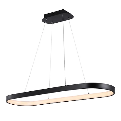 Brice Modern Contemporary Iron Integrated Led Pendant