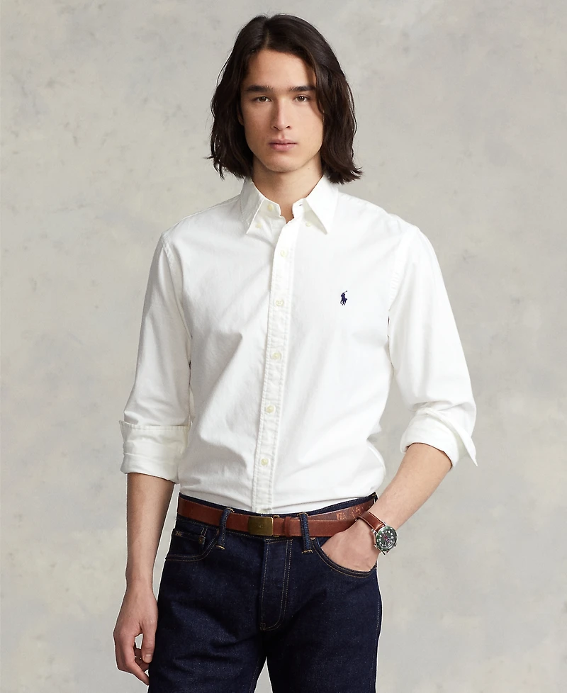 Polo Ralph Lauren Men's Garment-Dyed Oxford Shirt