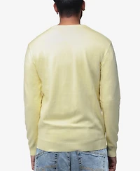 X-Ray Men's Basic V-Neck Pullover Midweight Sweater