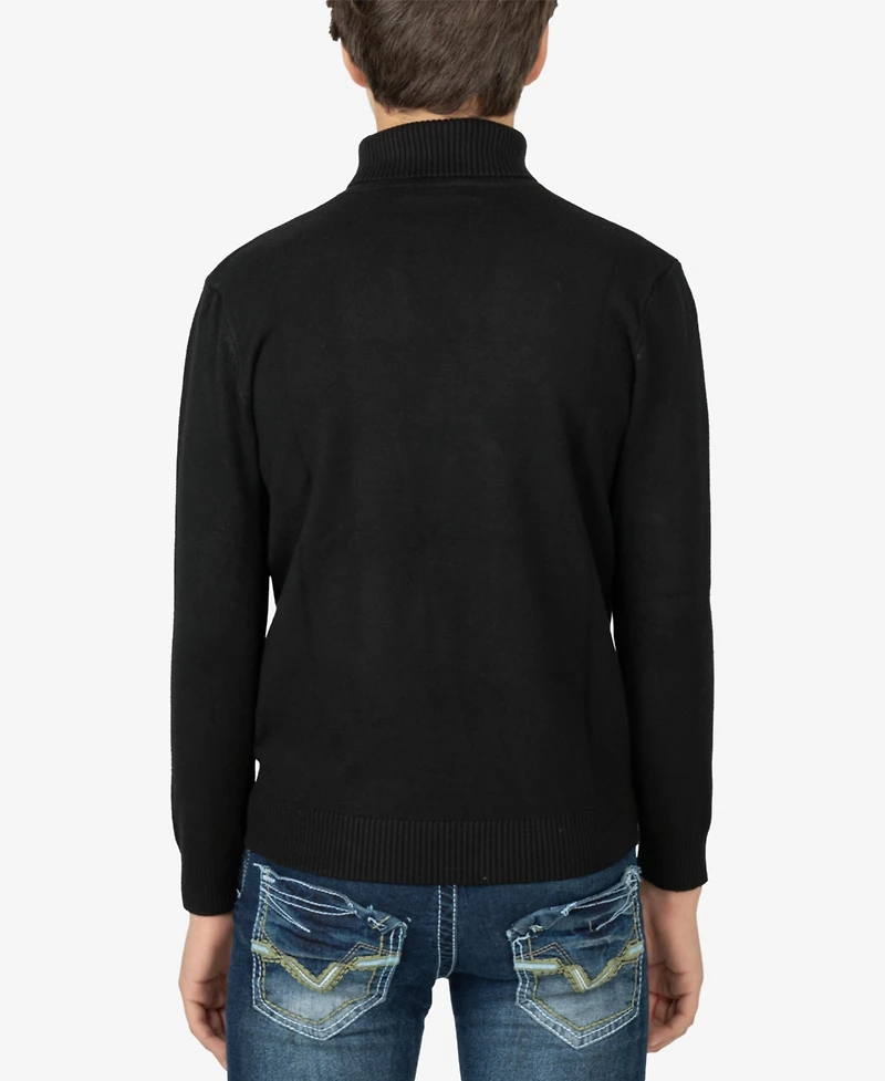 Xray Boy's Basic Turtleneck Sweater